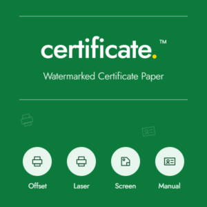 Certificate Paper